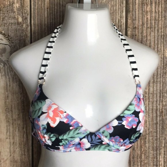 34C Shade & Shore "Current" NWT Halter Swim Top - Picture 1 of 7